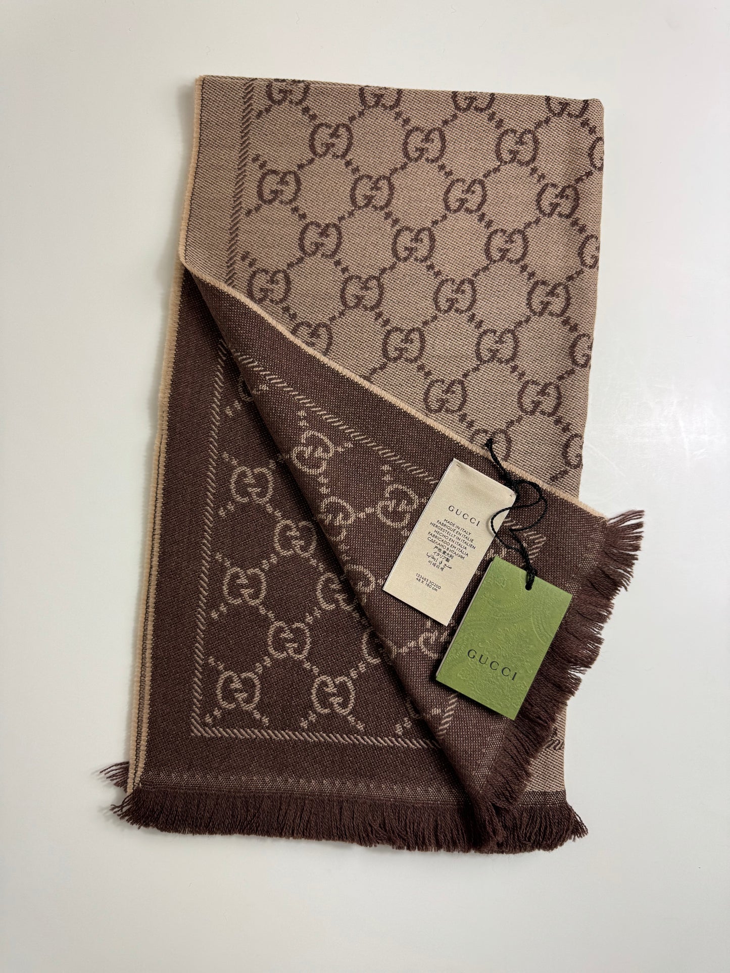 Echarpe Gucci réversible