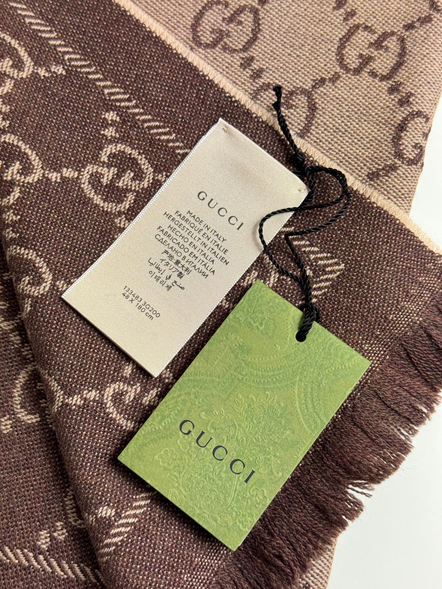Echarpe Gucci réversible