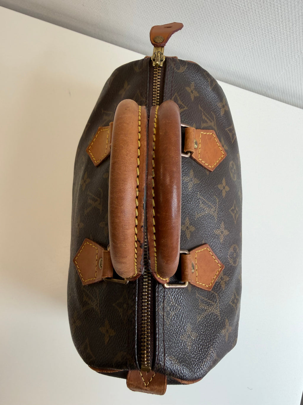 Speedy 25 en toile Monogram marron