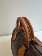 Speedy 25 en toile Monogram marron