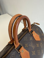 Speedy 25 en toile Monogram marron