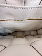 Chain Cassette en cuir Blanc