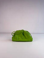 Mini pouch en cuir Vert
