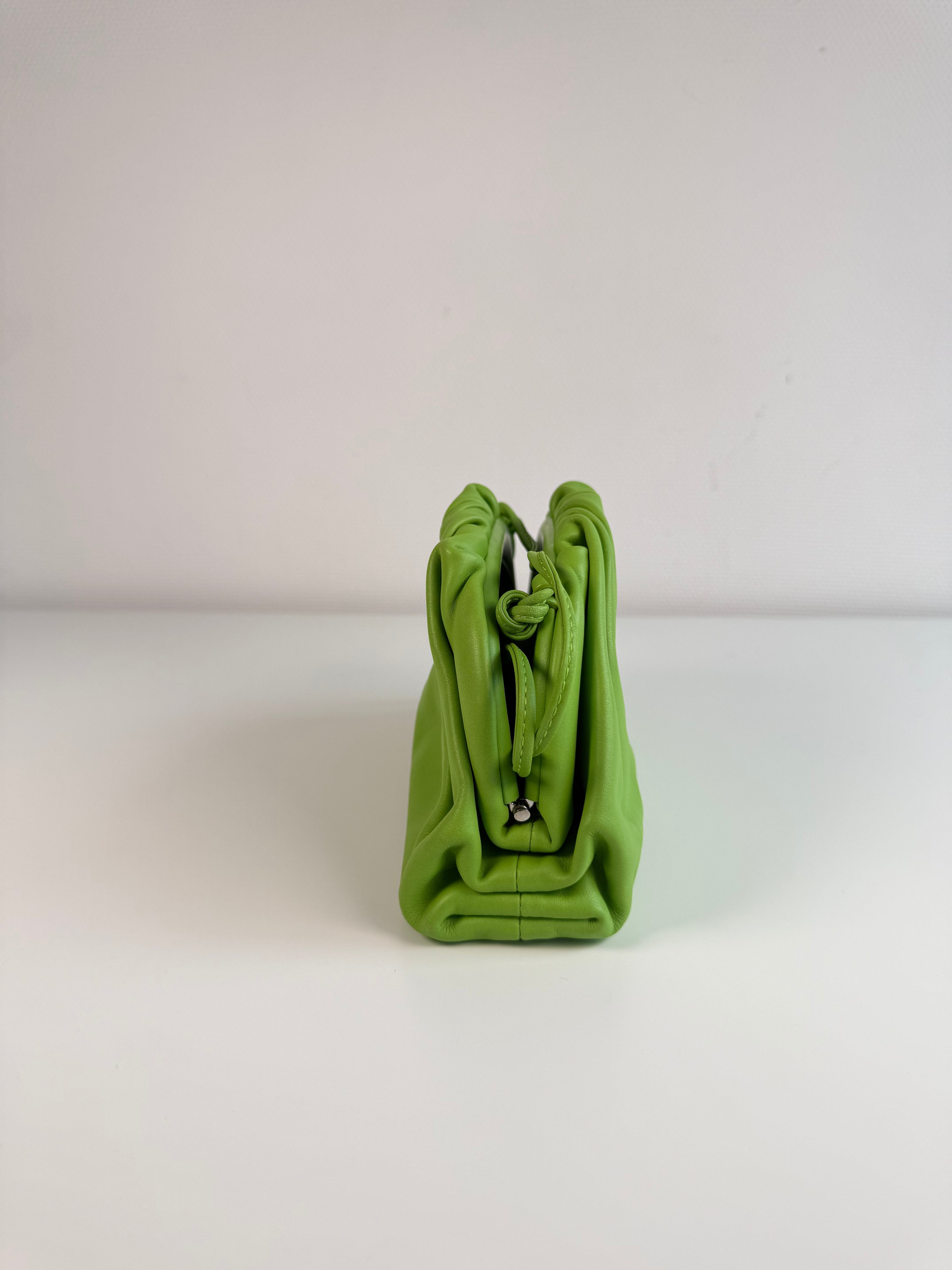 Mini pouch en cuir Vert
