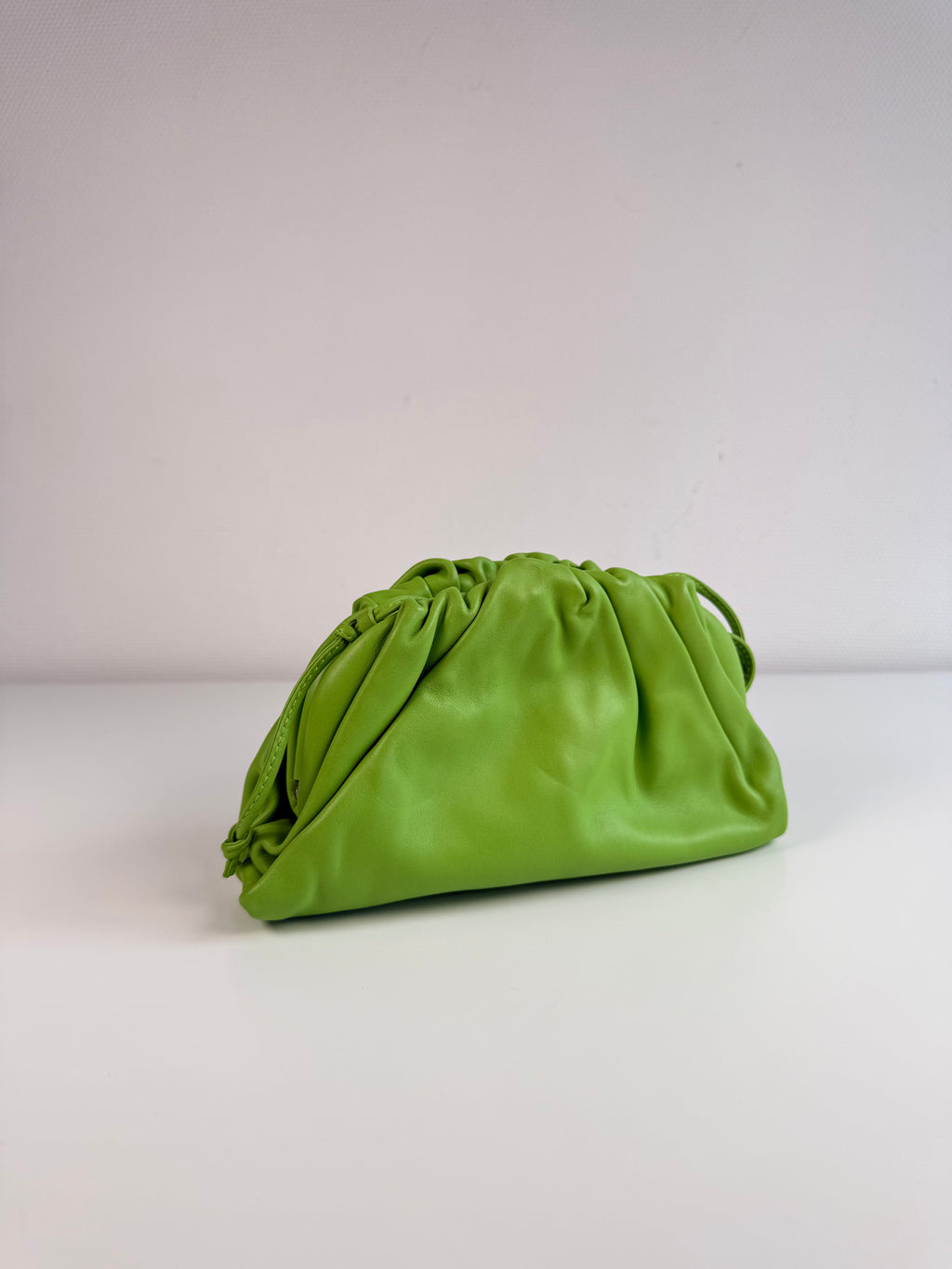 Mini pouch en cuir Vert