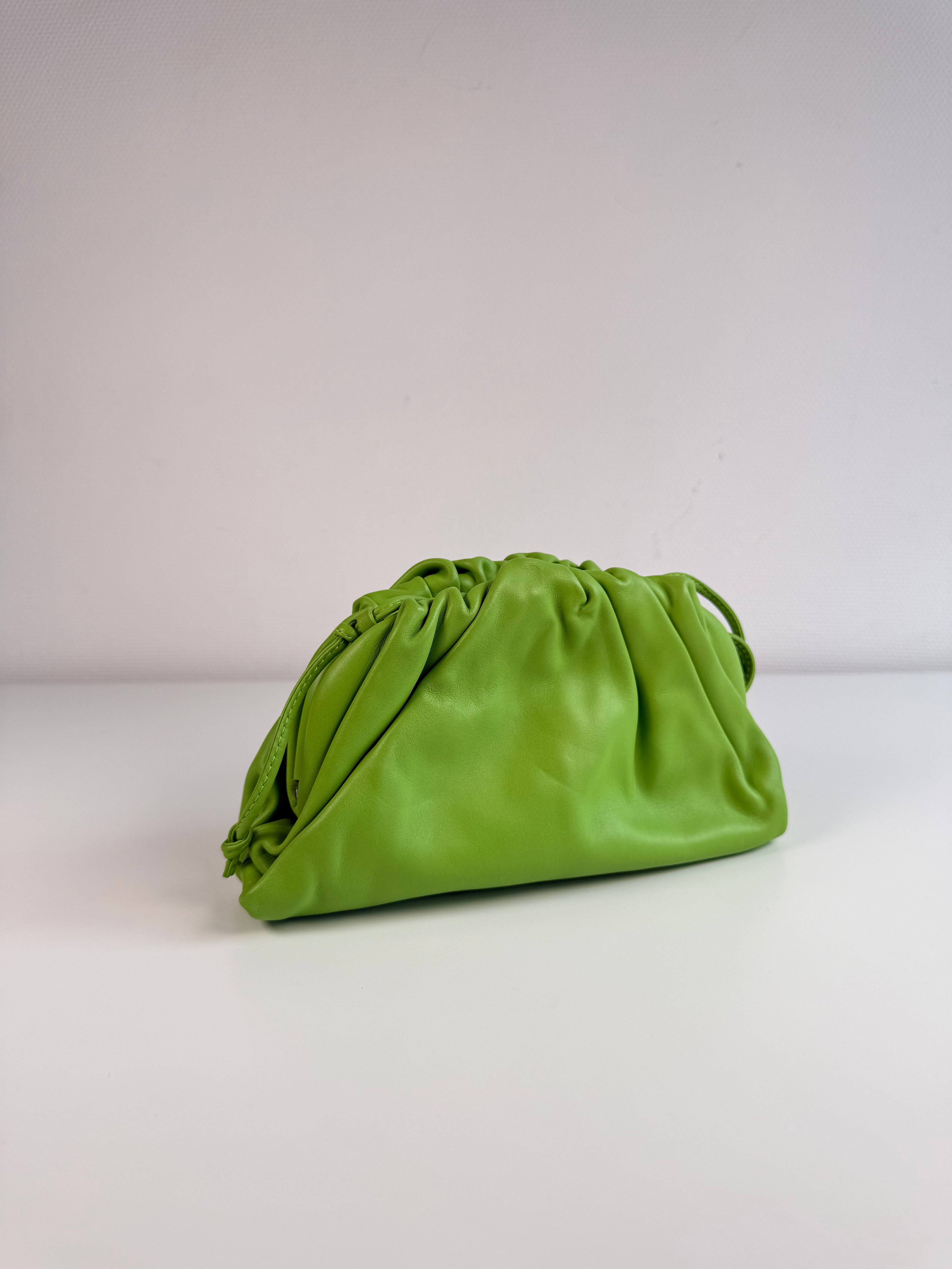 Mini pouch en cuir Vert