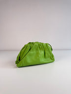 Mini pouch en cuir Vert
