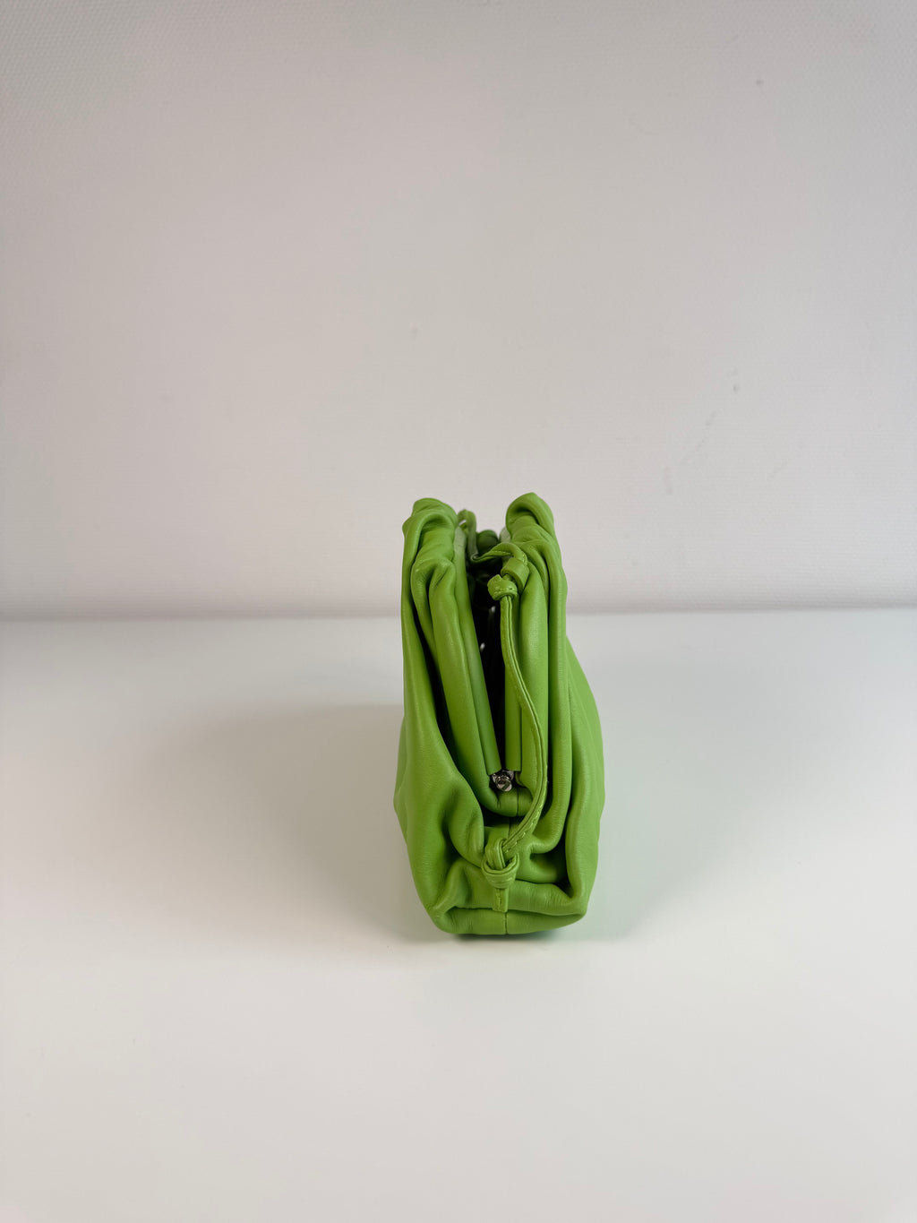 Mini pouch en cuir Vert