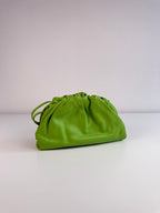Mini pouch en cuir Vert