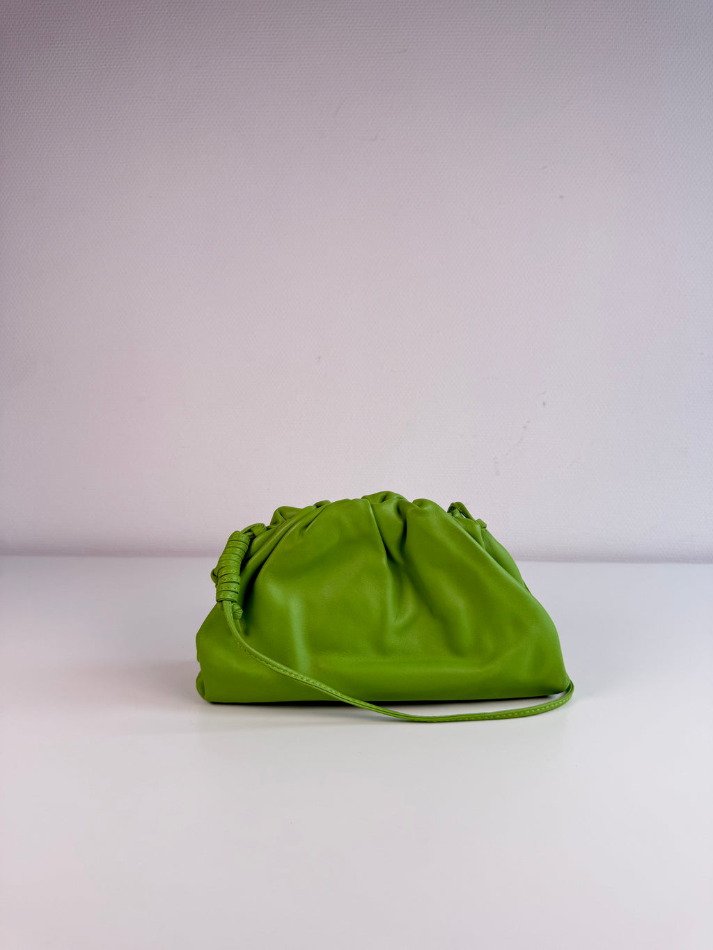 Mini pouch en cuir Vert