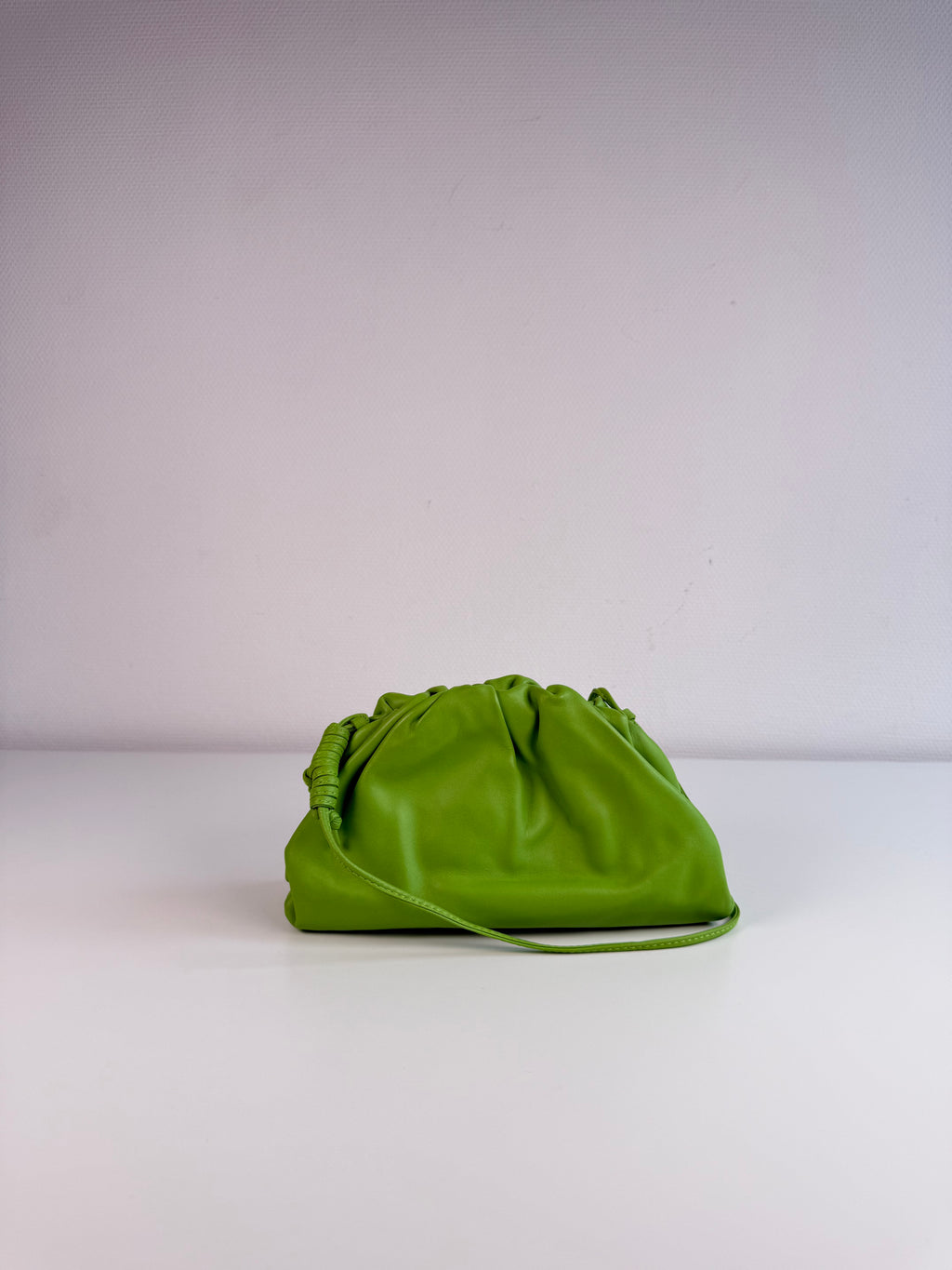 Mini pouch en cuir Vert