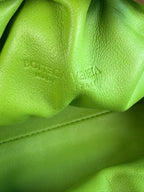 Mini pouch en cuir Vert