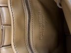 Chain Cassette en cuir Camel