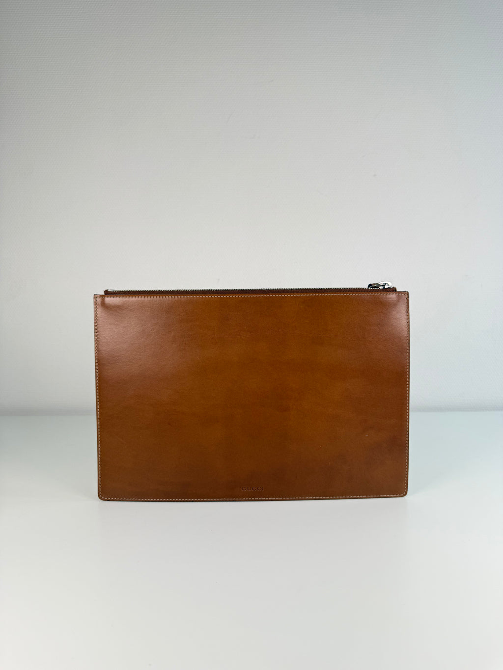 Pochette fleuri monogramme Gucci
