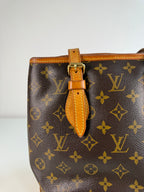 Bucket PM en toile Monogram marron