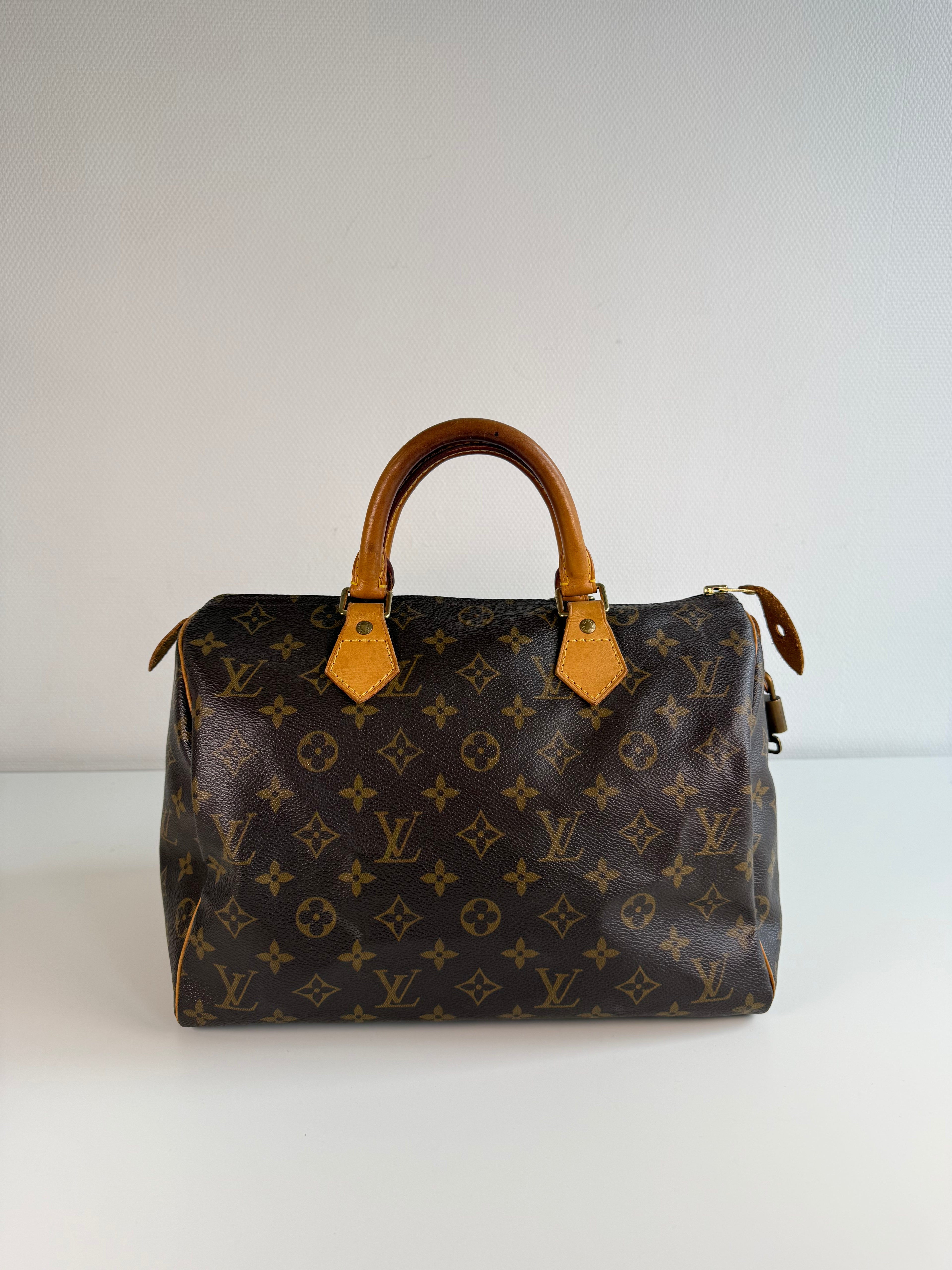 Speedy 30 en toile Monogram marron