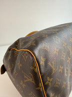 Speedy 30 en toile Monogram marron