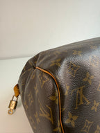 Speedy 30 en toile Monogram marron