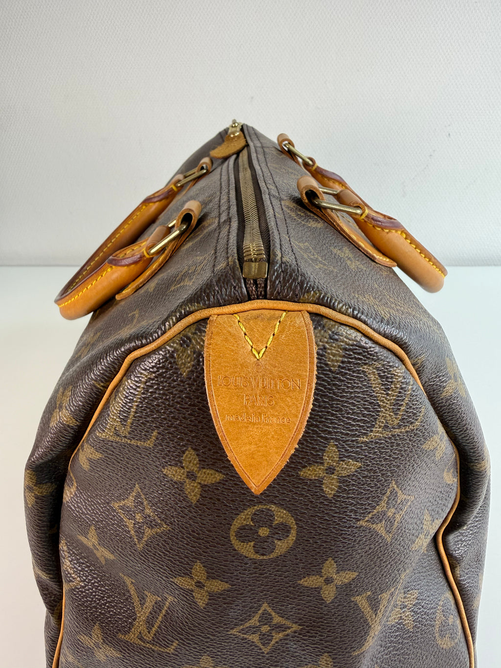 Speedy 30 en toile Monogram marron