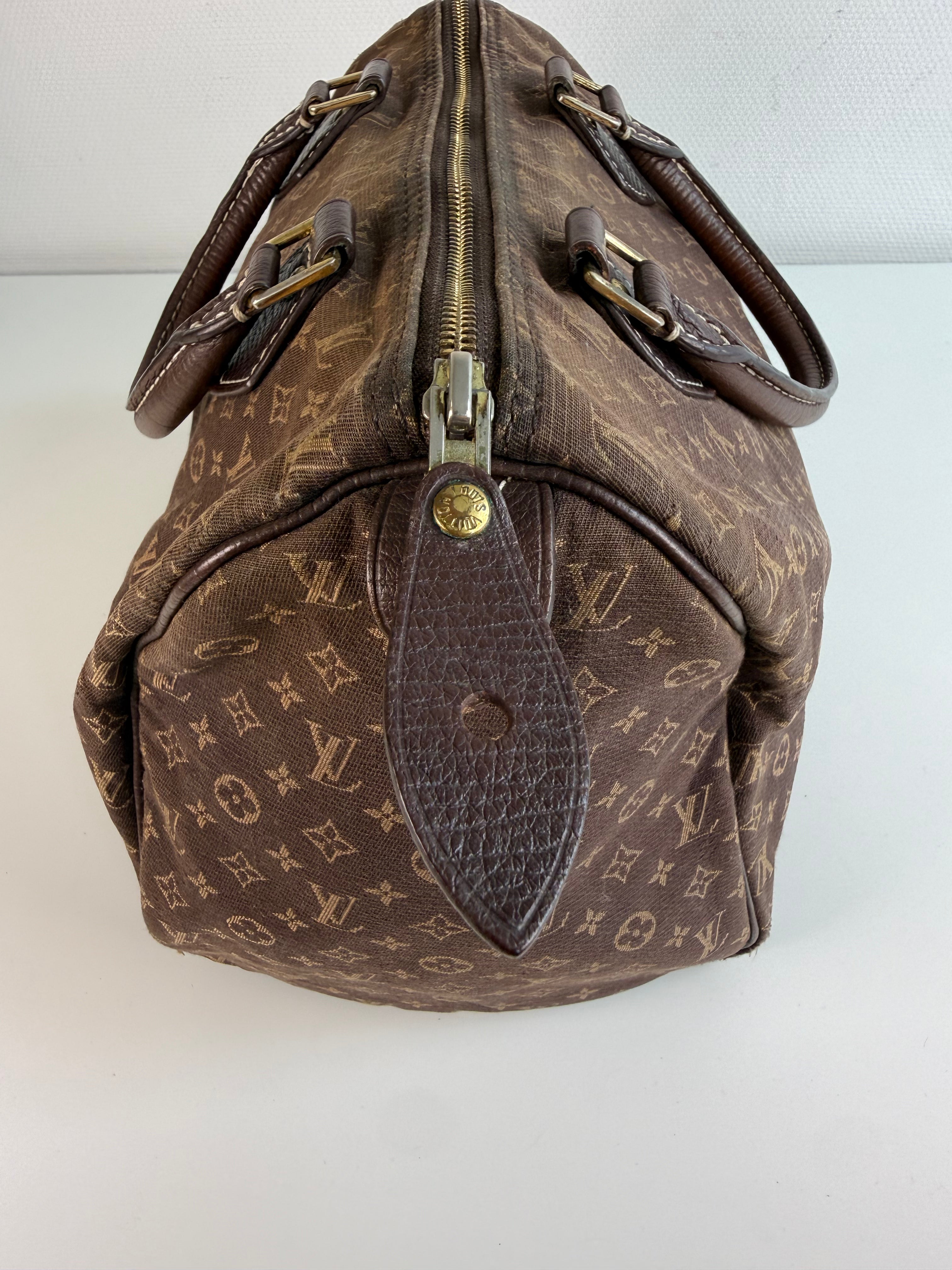 Speedy 30 en toile monogramme