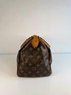 Speedy 30 en toile Monogram marron