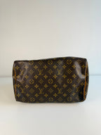 Speedy 30 en toile Monogram marron