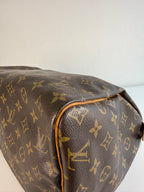 Speedy 30 en toile Monogram marron