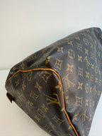 Speedy 30 en toile Monogram marron