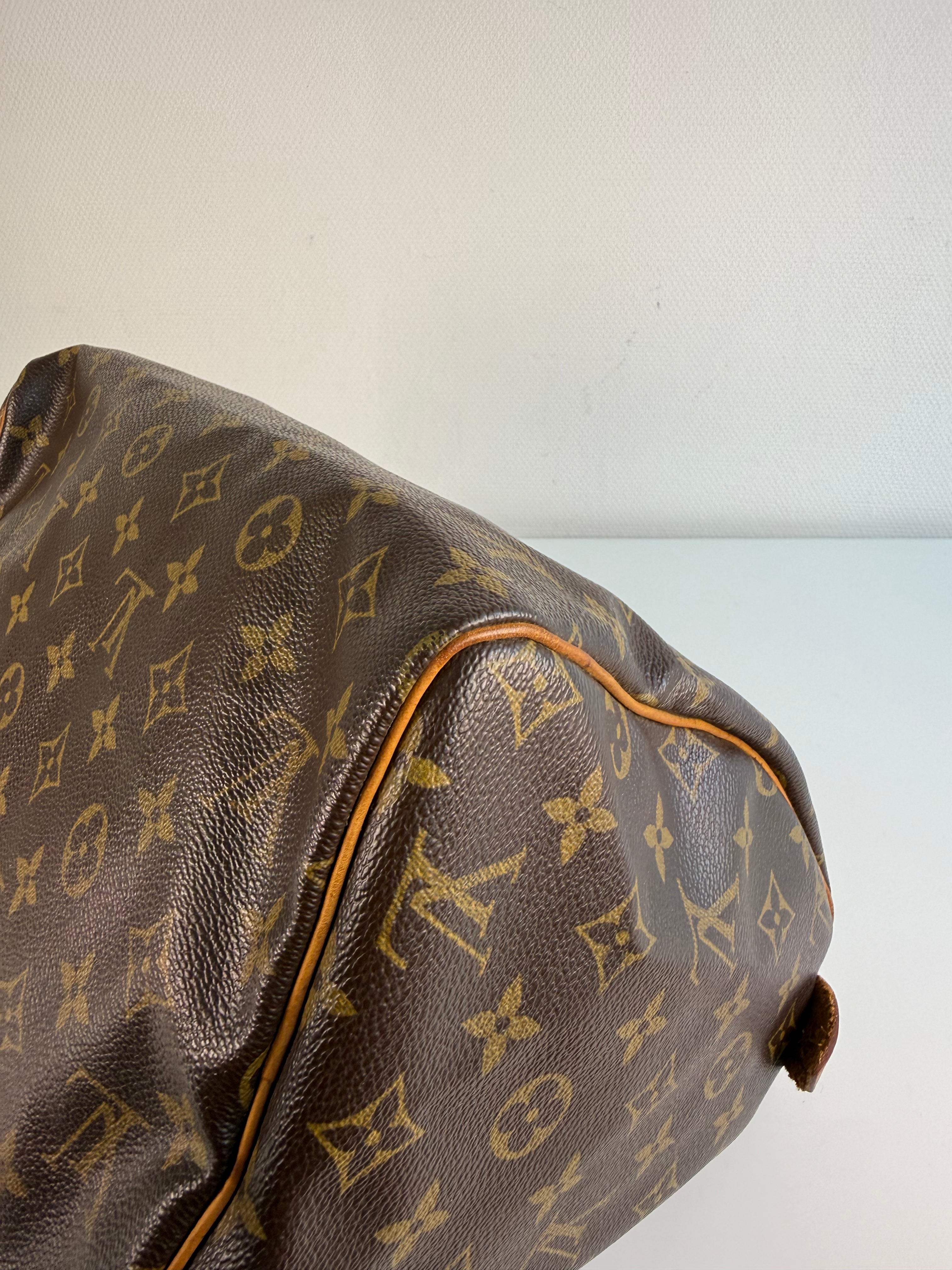 Speedy 30 en toile Monogram marron