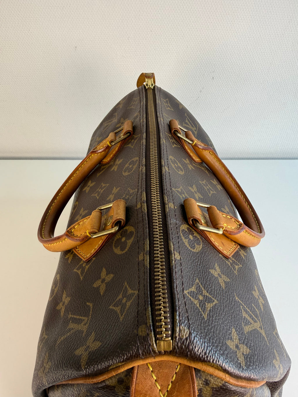 Speedy 30 en toile Monogram marron
