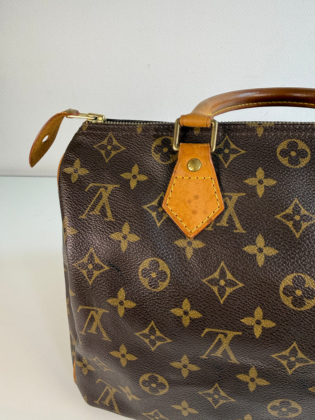 Speedy 30 en toile Monogram marron