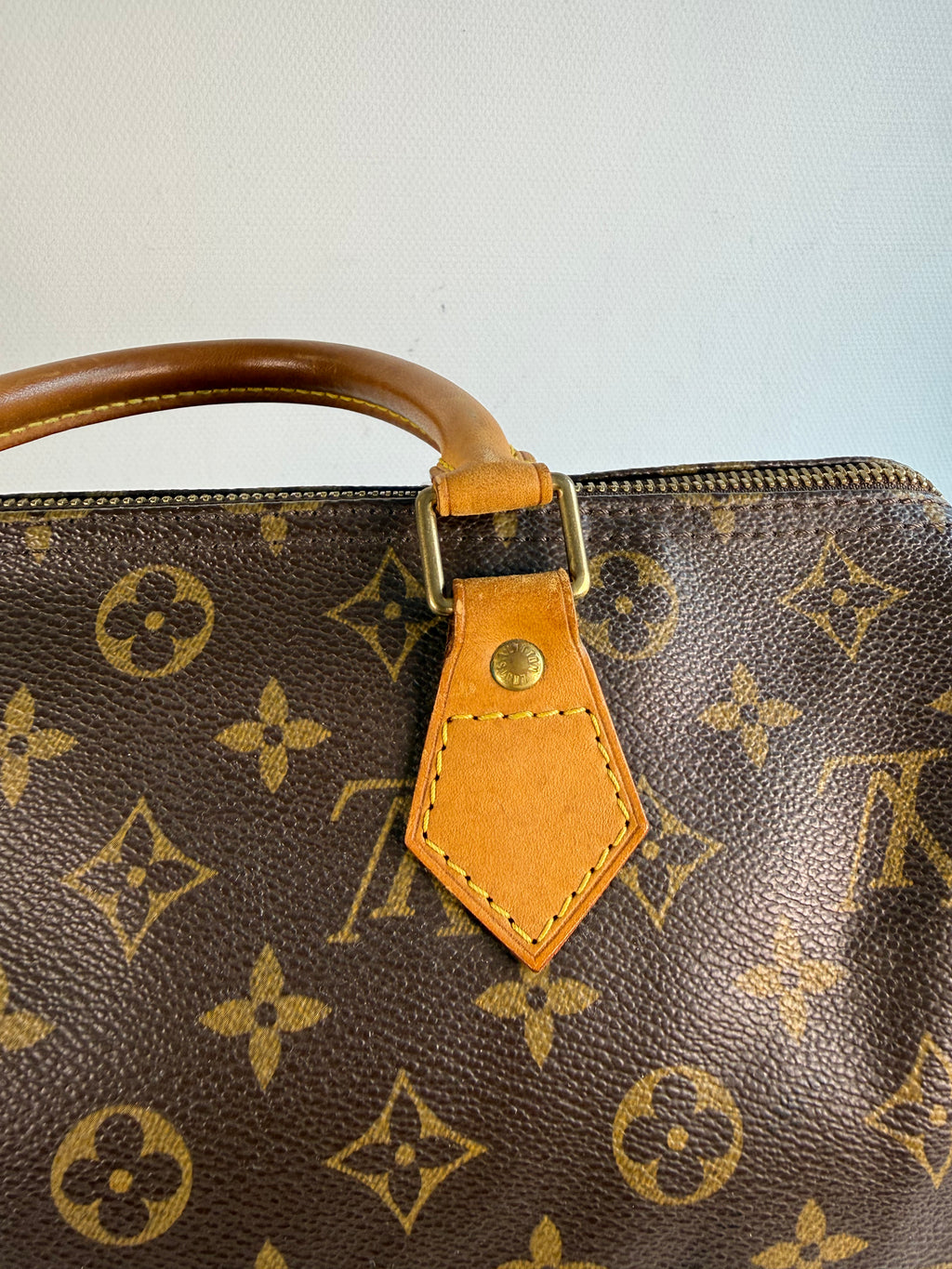 Speedy 30 en toile Monogram marron