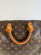 Speedy 30 en toile Monogram marron