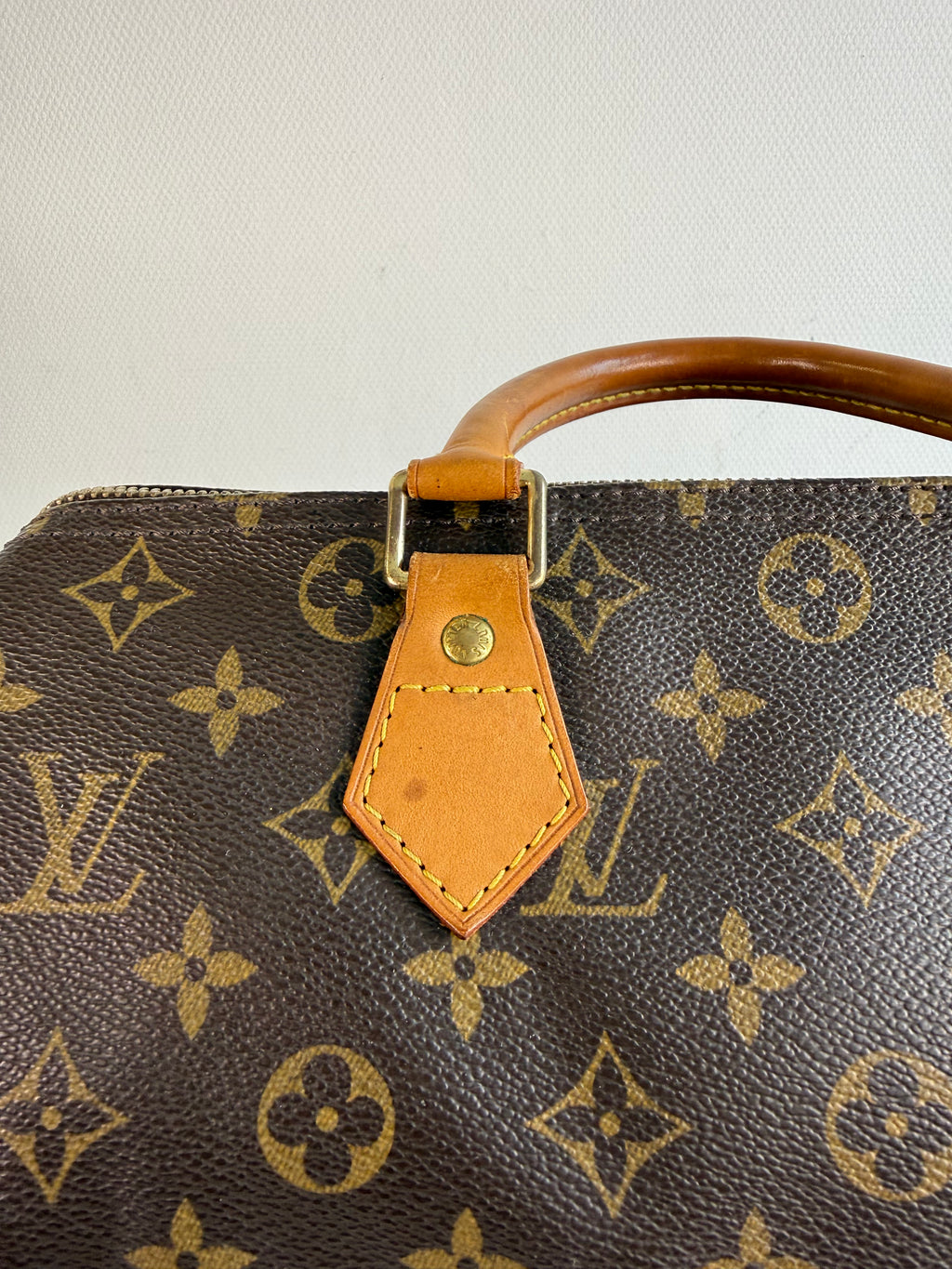Speedy 30 en toile Monogram marron