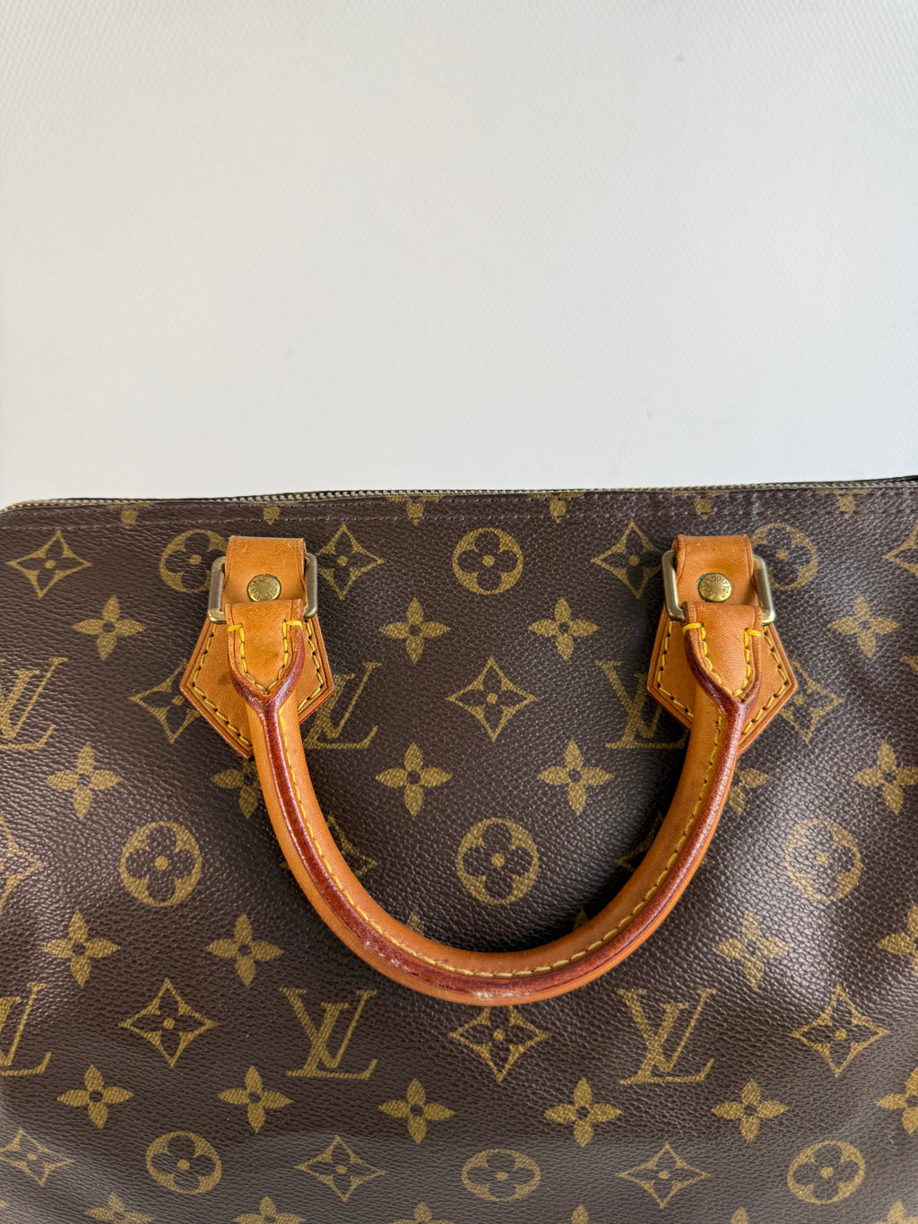 Speedy 30 en toile Monogram marron