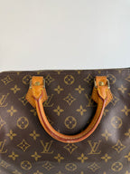 Speedy 30 en toile Monogram marron