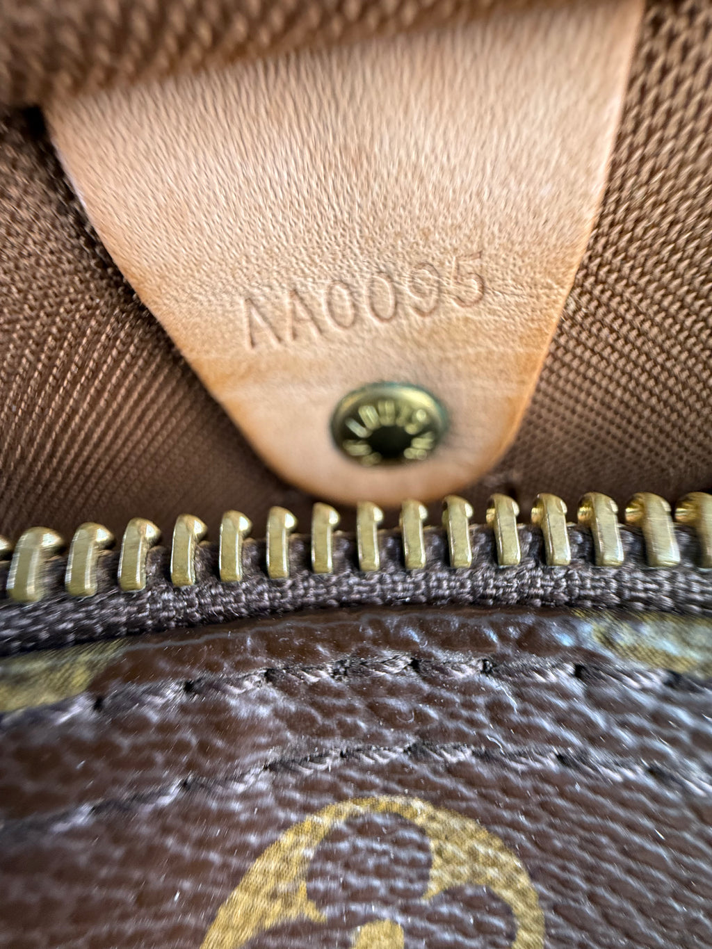 Speedy 30 en toile Monogram marron