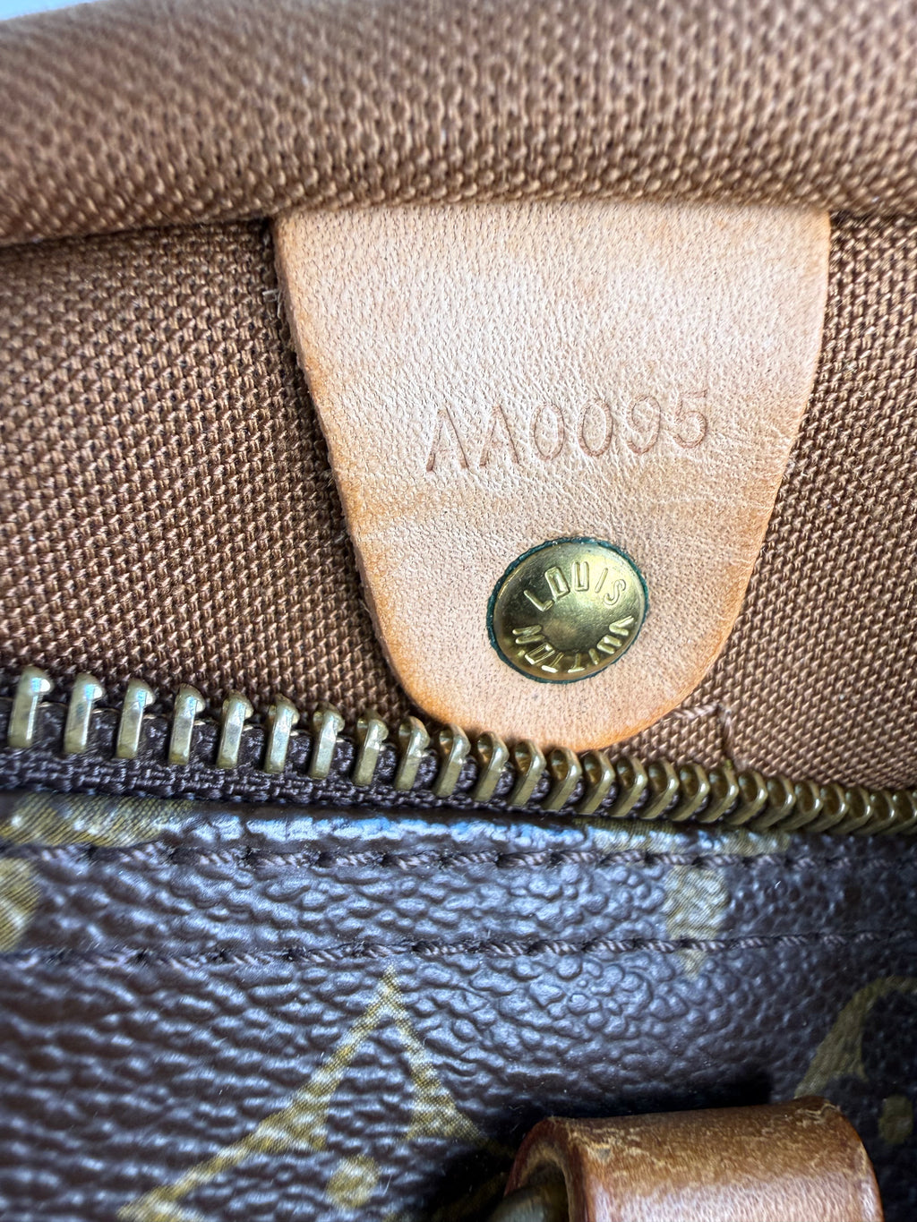 Speedy 30 en toile Monogram marron