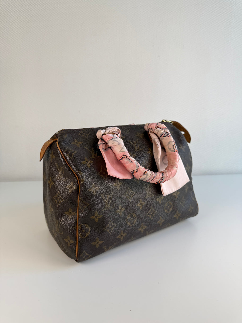 Speedy 25 en toile Monogram marron
