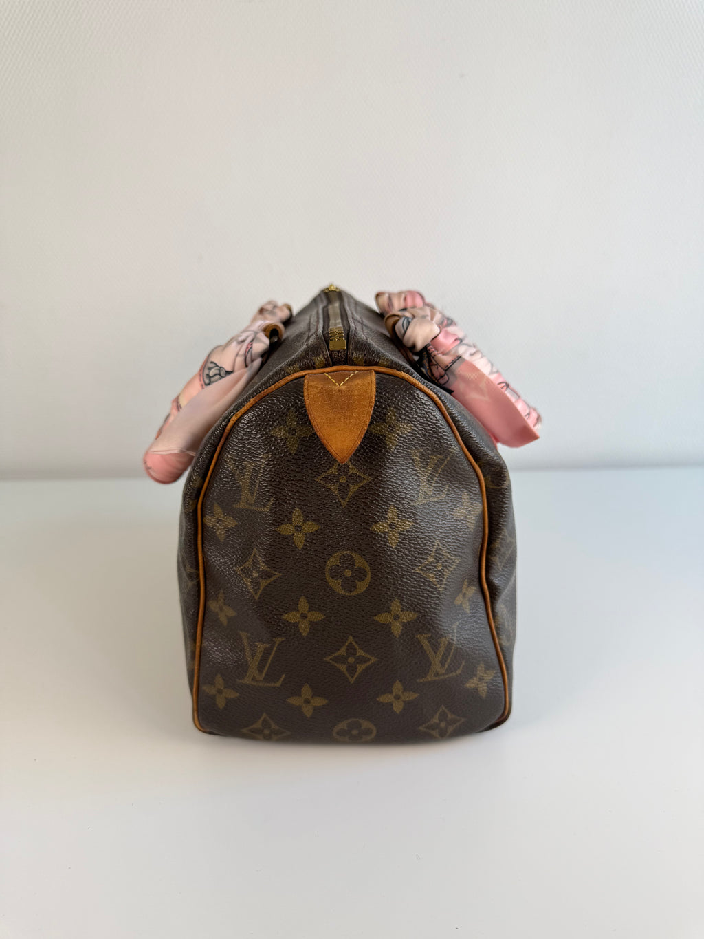 Speedy 25 en toile Monogram marron