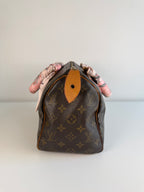 Speedy 25 en toile Monogram marron