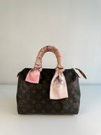 Speedy 25 en toile Monogram marron
