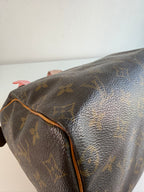 Speedy 25 en toile Monogram marron
