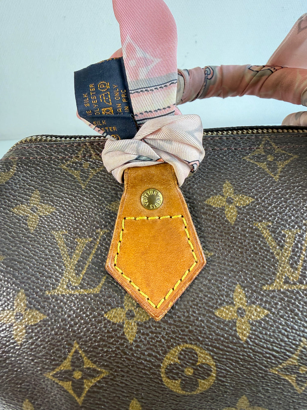 Speedy 25 en toile Monogram marron