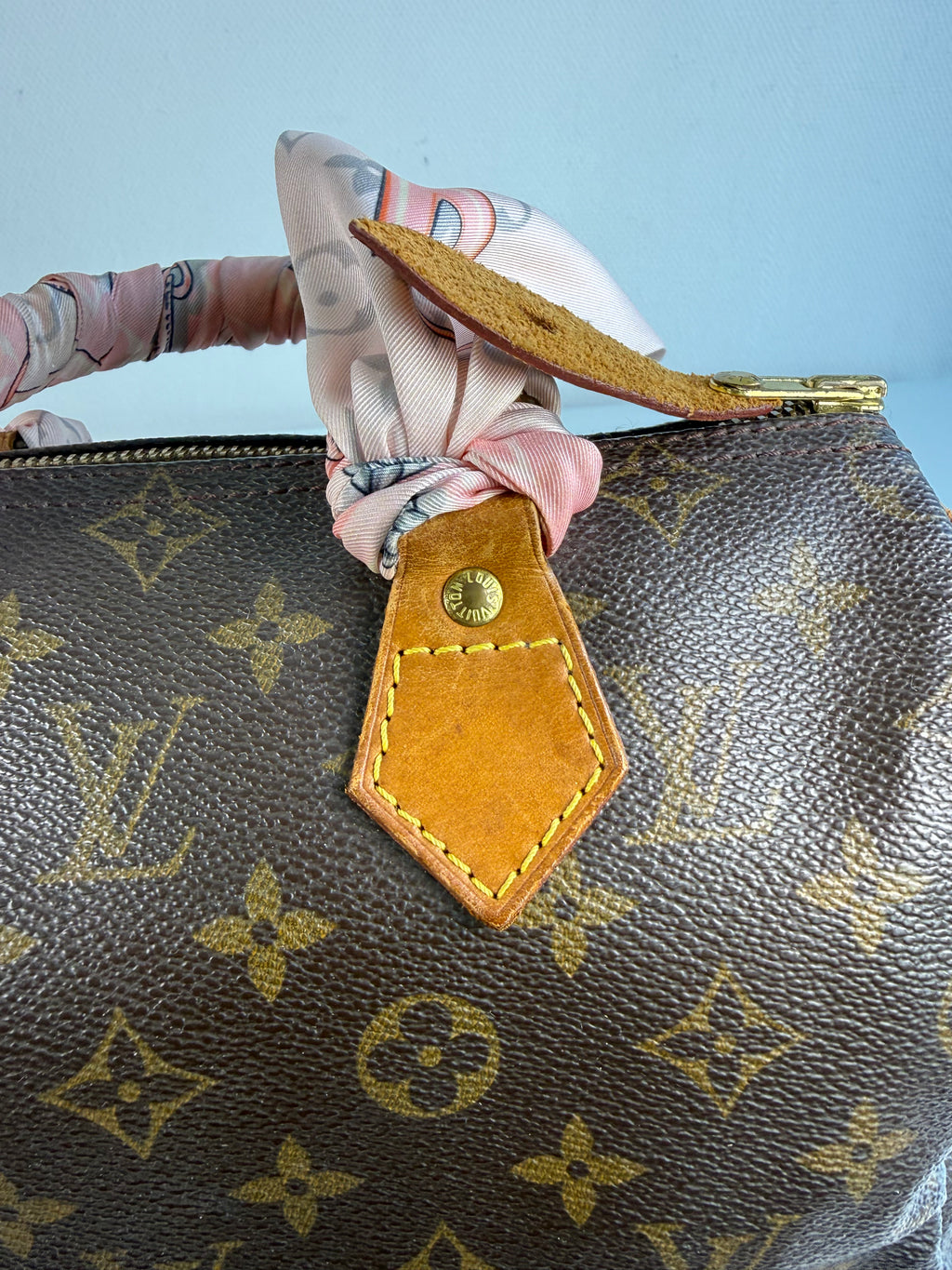 Speedy 25 en toile Monogram marron