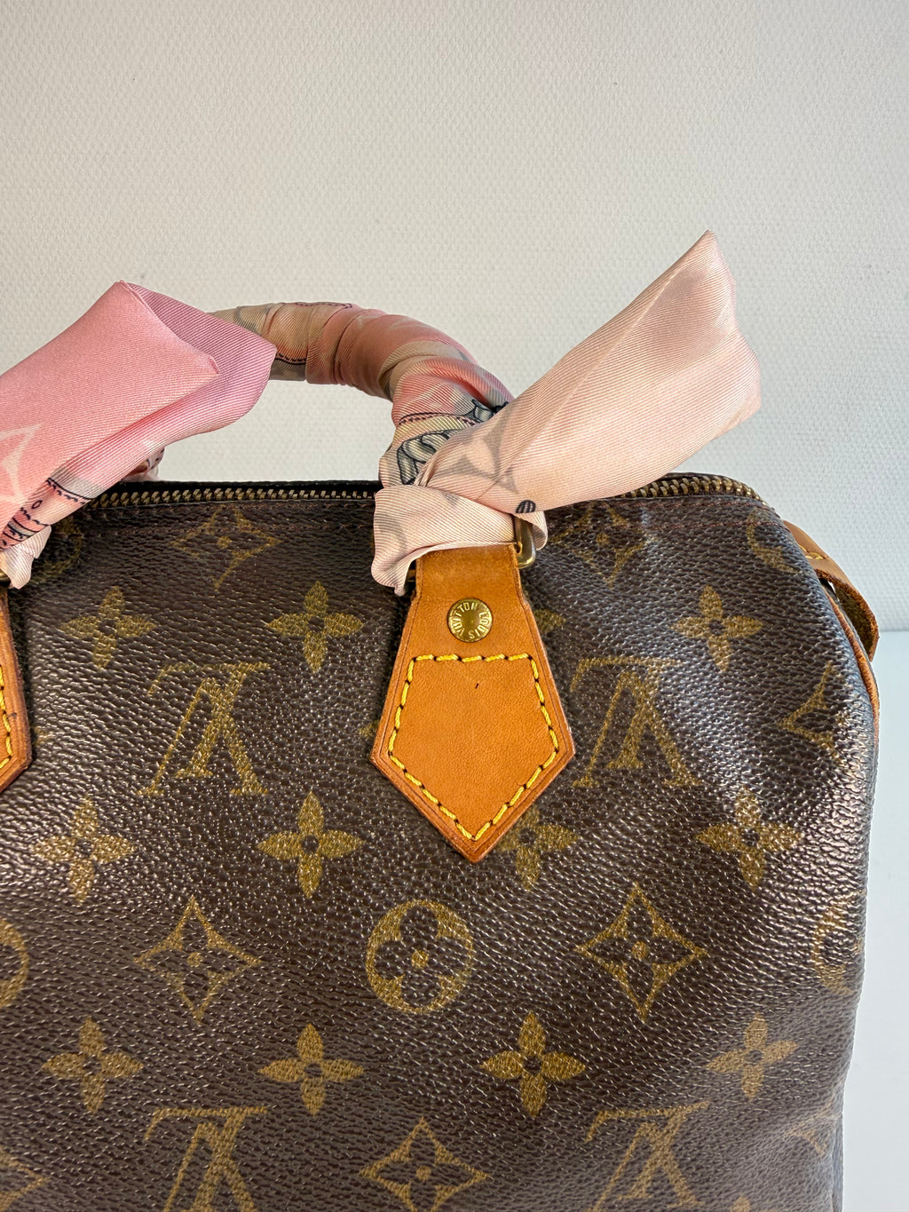 Speedy 25 en toile Monogram marron