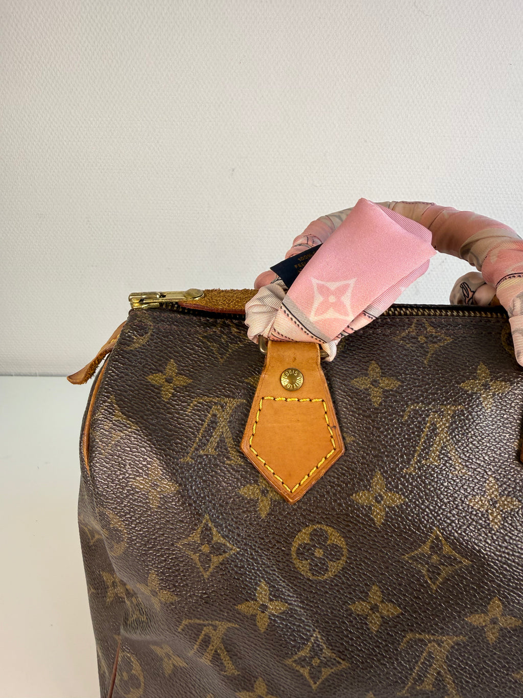 Speedy 25 en toile Monogram marron