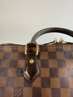 Speedy 30 à bandoulière en toile damier