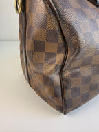 Speedy 30 à bandoulière en toile damier