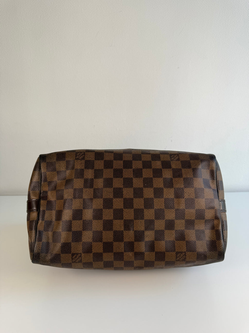 Speedy 30 à bandoulière en toile damier